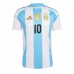 Dres Argentina Lionel Messi #10 Domaci Copa America 2024 Kratak Rukav